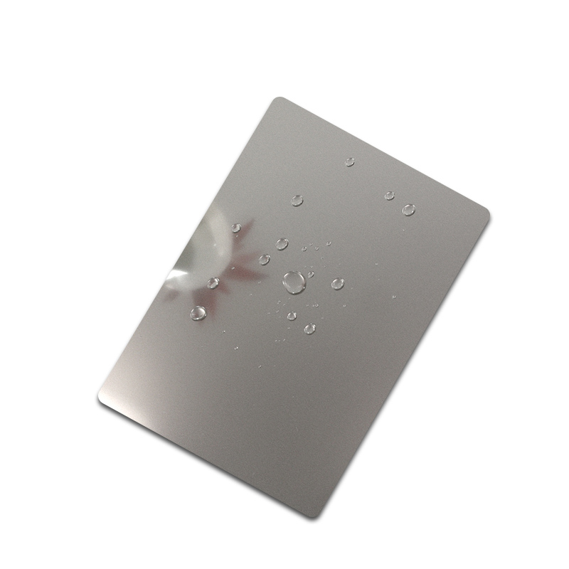Stainless Steel Sandblasted Silver Shiny sheet