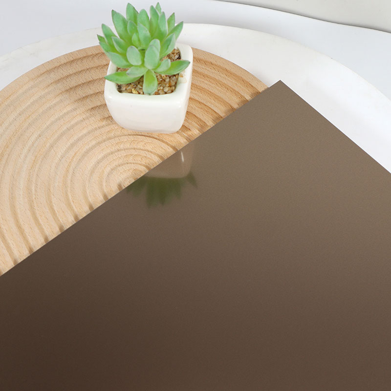 Stainless Steel Sandblasted Copper Shiny sheet