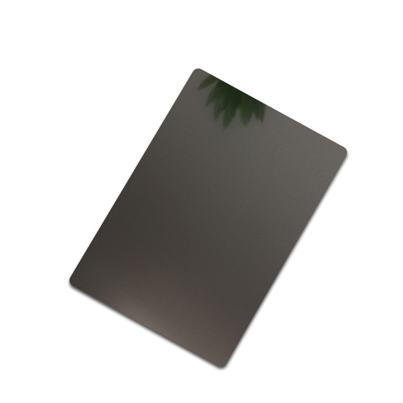 Stainless Steel Sandblasted Black Shiny AFP Sheet