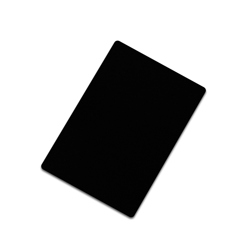 Stainless Steel Sandblasted Pure Black SB Sheet