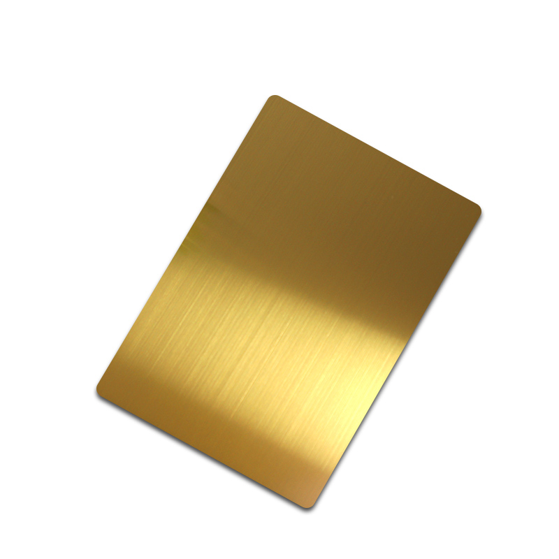 Stainless Steel Hairline Brass Shiny AFP Sheet