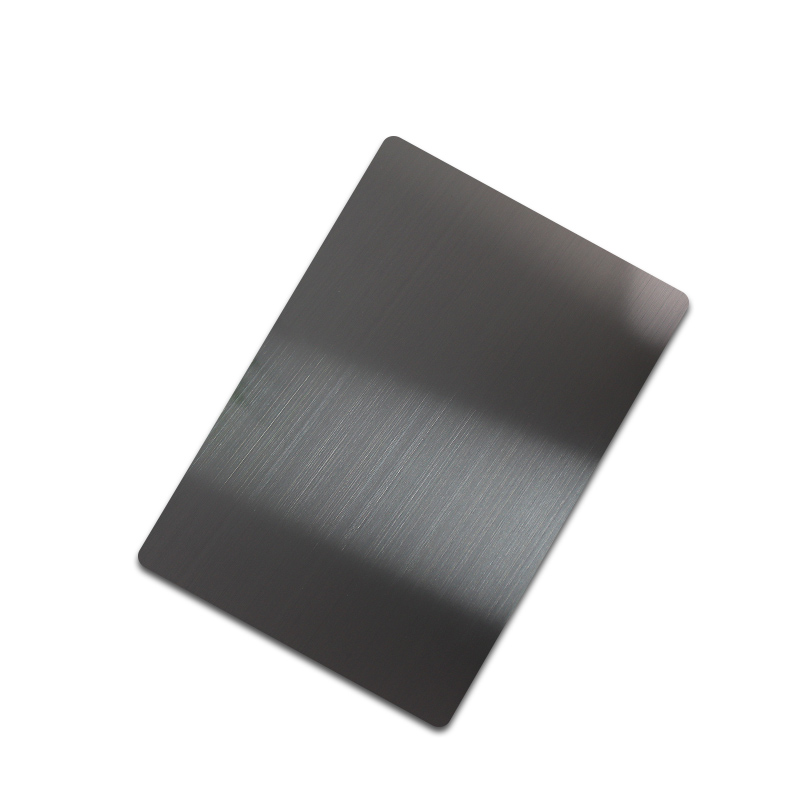 Goldeco Matte Black Stainless Steel Sheet 