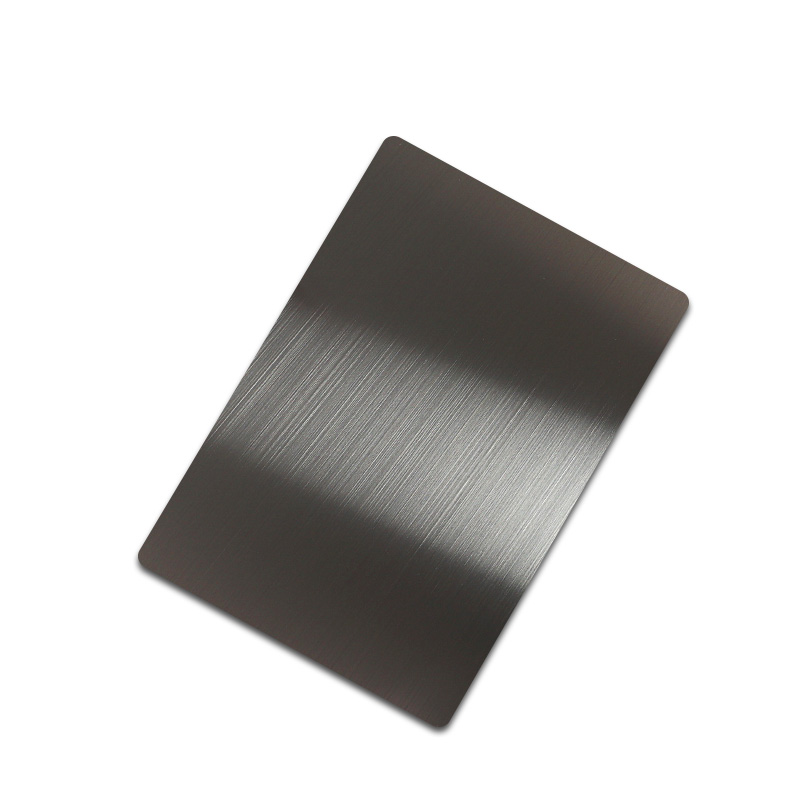 Stainless Steel Hairline Grey Shiny Sheet