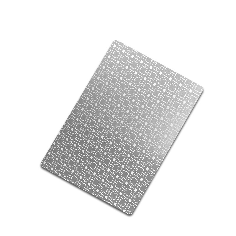 Stainless Steel Hairline Etched Sheet C