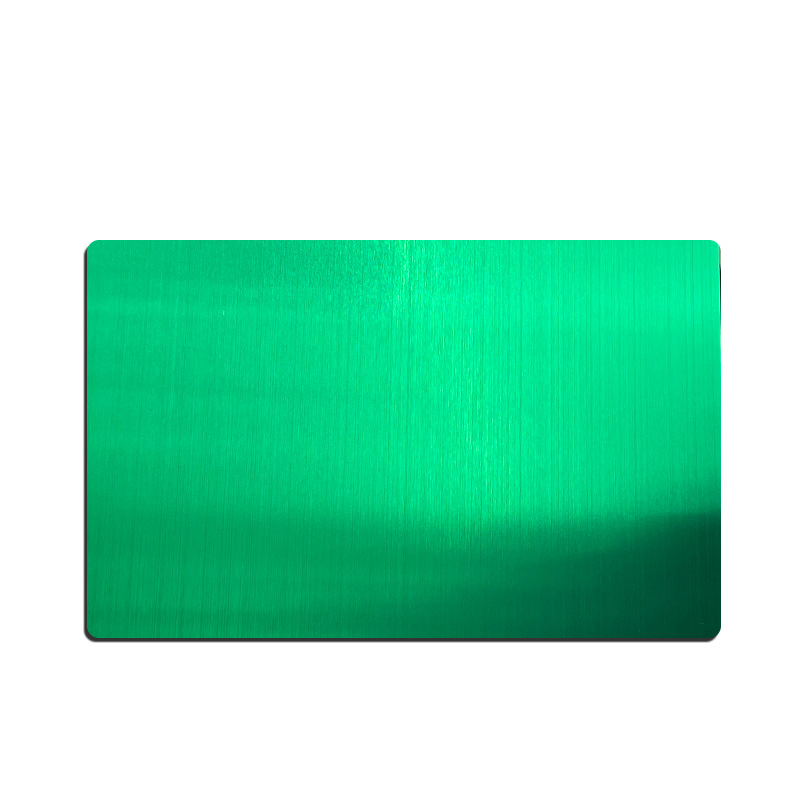 Stainless Steel Hairline Green Sheet
