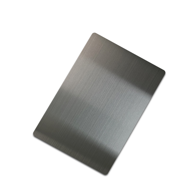 Stainless Steel Hairline PVD Black Sheet