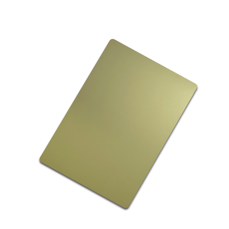 China Factory Stainless Steel Mirror Gold Sheet