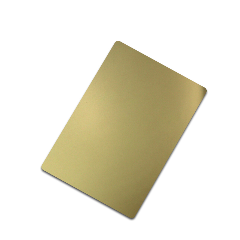 Stainless Steel Mirror Champange Gold Sheet