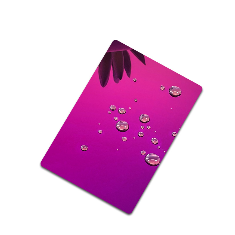 Stainless Steel Mirror Purple Sheet
