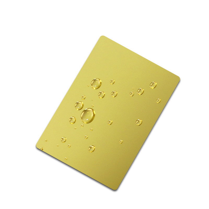 Stainless Steel Mirror K-gold Sheet Manufacturer