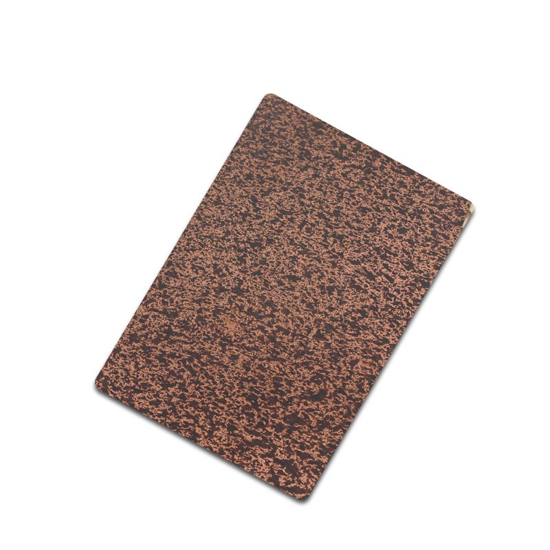 Stainless Steel Archaize Hairline Antique Red Copper-B Sheet