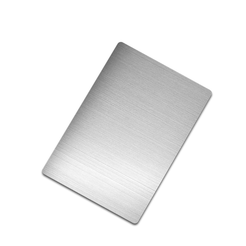 Stainless Steel Hairline Ti Silver AFP Sheet