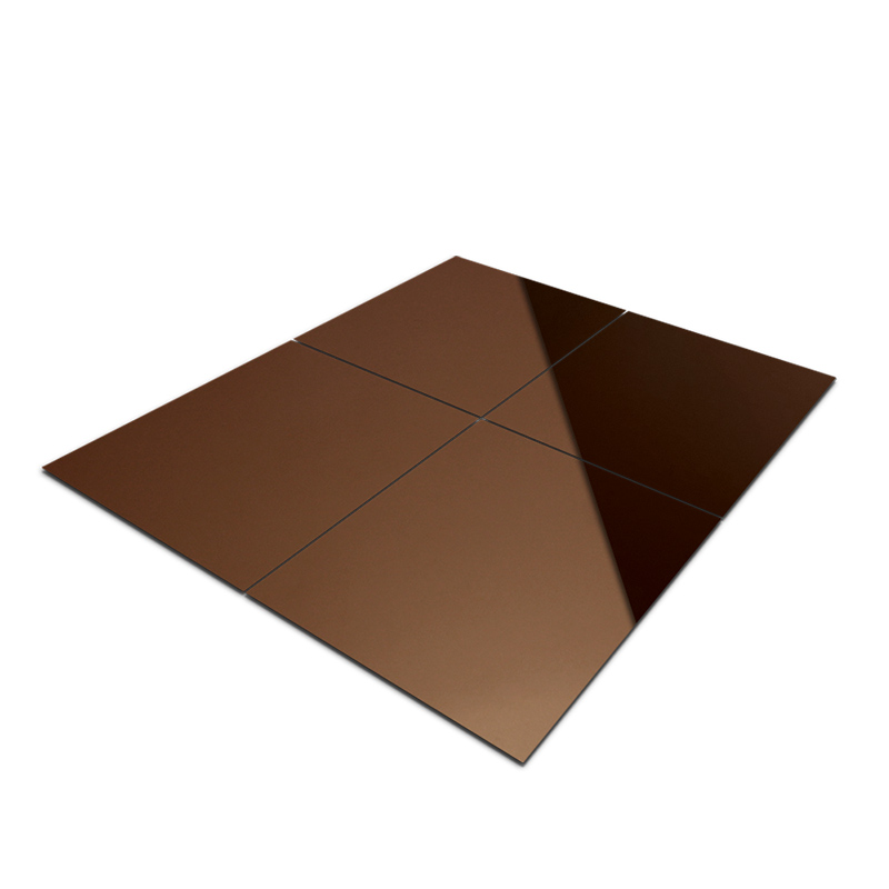 Stainless Steel Mirror Brown AFP Sheet