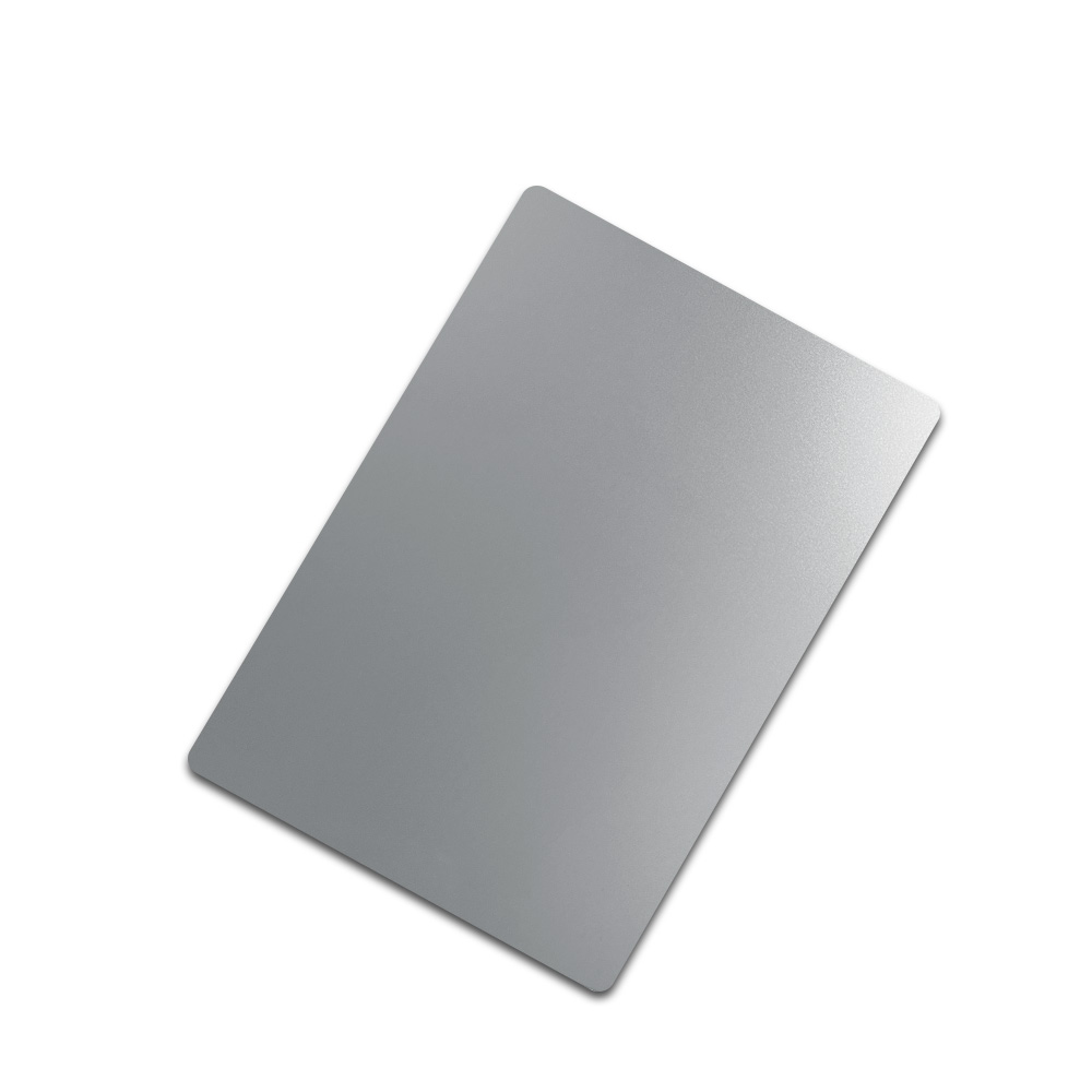 Stainless Steel Sandblasted Ti-Silver AFP Sheet