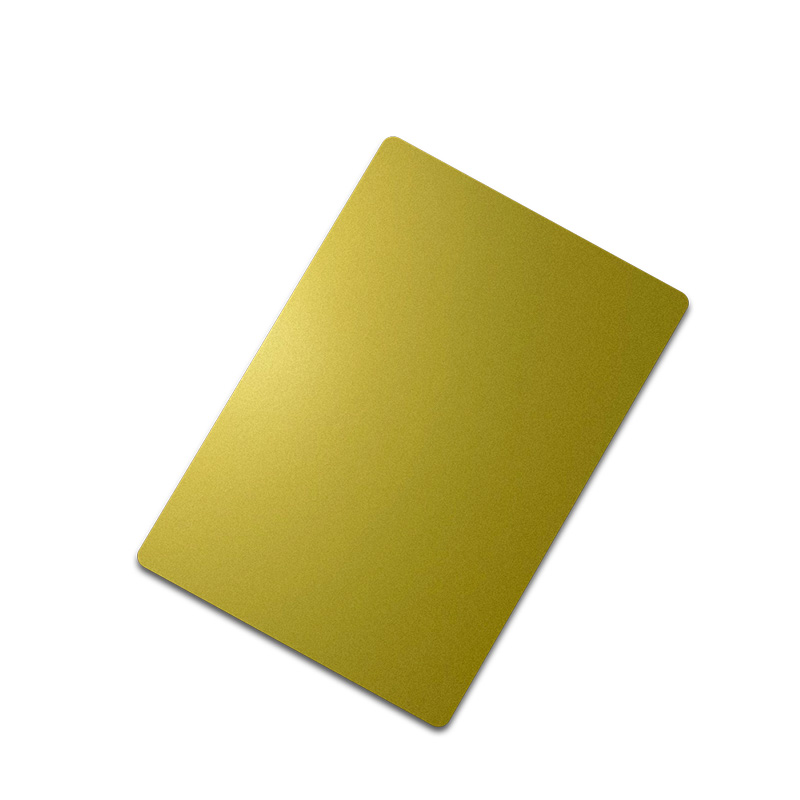 Stainless Steel Zr-Brass Gold AFP Sheet