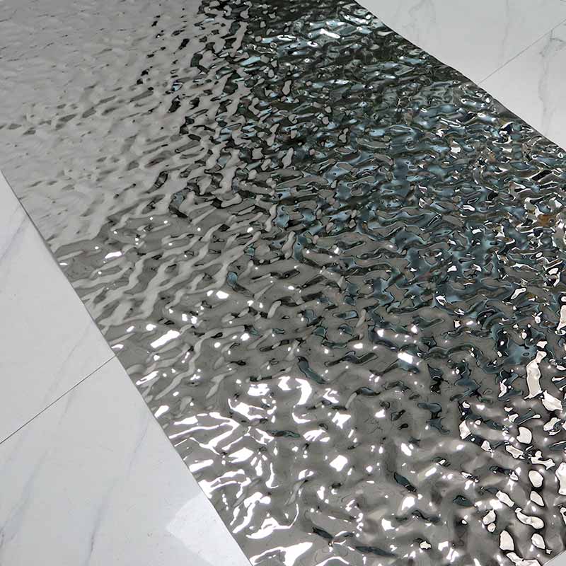 4 8ft Stainless Steel Small Wave Water Ripple Sheet Manufacturer
